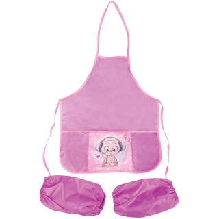 Фартук с нарукавниками ArtSpace "Детские персонажи", 3 кармана