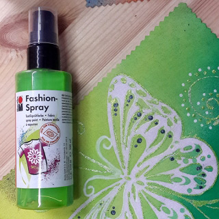 Трафарет-силуэт Marabu Бабочка 15х15 см