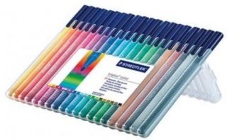 Набор фломастеров Triplus Color 20 цветов, пенал