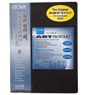 Папка-портфолио Itoya Art Portfolio с 24 вкладышами, А6