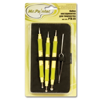 Набор инструментов для творчества №1 Mr.Painter для полимерной глины и бумажных заготовок
