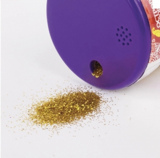 Блестки для декорирования (глиттер) Остров Сокровищ, в диспенсере с дозатором, 6 цветов