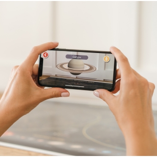 Карта "Звездное небо/планеты" Globen, 1010*690мм, интерактивная, с ламинацией