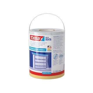 Укрывная пленка tesa с малярной лентой, 33 м x 550 мм