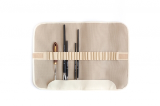 Пенал-скрутка для хранения кистей Малевичъ, 34х48 см, бежевый