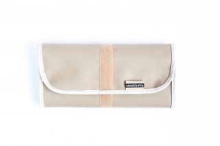 Пенал-скрутка для хранения кистей Малевичъ, 26х48 см, бежевый