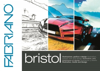 Альбом для рисования и живописи Bristol FABRIANO 250 г/м2, А3, 20 листов