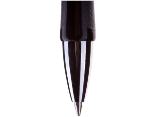 Ручка шариковая автоматическая Erich Krause "Megapolis Concept" 0.7мм, толщина линии 0,35мм, грип, черная