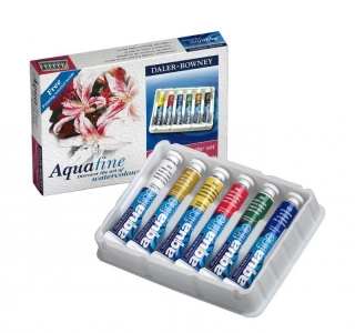 Набор акварельных красок Daler Rowney Aquafine, в тубе, 8 мл