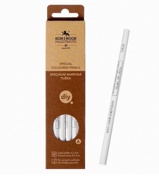 Карандаш по стеклу, металлу и пластику Koh-I-Noor, 3263, белый