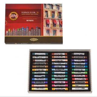 Пастель мягкая Toison D-or KOH-I-NOOR, 36 цветов