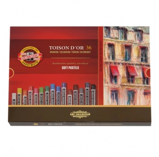 Пастель мягкая Toison D-or KOH-I-NOOR, 36 цветов