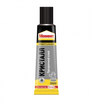 Универсальный клей "Момент Кристалл" Henkel, 30 мл
