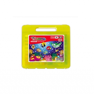 Пастель масляная шестигранная Mungyo 18 цветов, в пластиковом чемоданчике