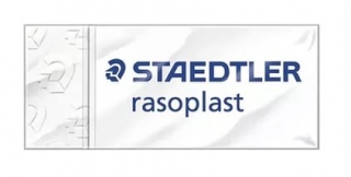 Ластик комбинированный Rasoplast combi 43x19x13 мм, блистер