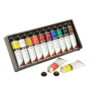Набор масляных красок Daler Rowney Georgian SELECTION SET, 10 x 38 мл