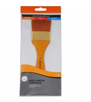 Кисть Daler Rowney Gold Taklon флейц