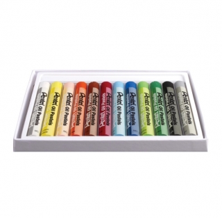 Пастель масляная "Oil Pastels" Pentel, 12 цветов