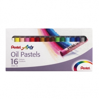 Пастель масляная "Oil Pastels" Pentel, 16 цветов