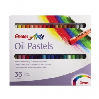 Пастель масляная "Oil Pastels" Pentel, 36 цветов