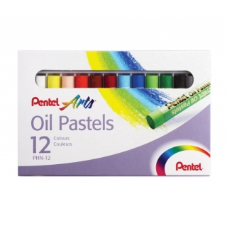 Пастель масляная "Oil Pastels" Pentel, 12 цветов