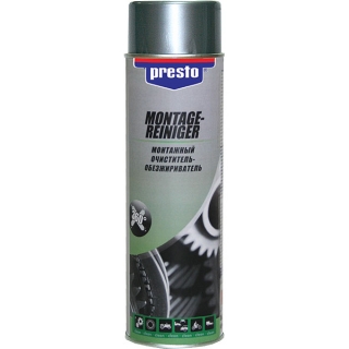 Очиститель-обезжириватель монтажный PRESTO 500 мл