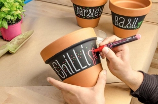 Меловой маркер стираемый MTN PRO Chalk Marker для меловых досок, стекла, 8 мм