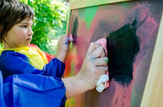 Аэрозольная краска меловая стираемая MTN PRO CHALK PAINT 400 мл