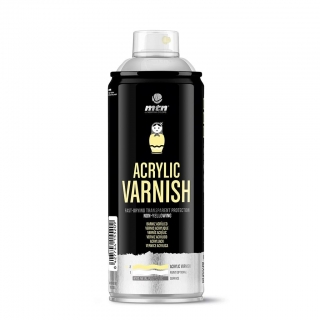 Лак акриловый MTN PRO Acrylic Varnish, быстросохнущий, УФ-устойчивый, не желтеет, атмосферостойкий, 400 мл