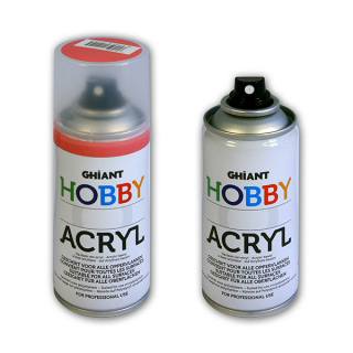 Аэрозольная акриловая краска GHIANT HOBBY ACRYL серия для хобби и моделирования 150 мл