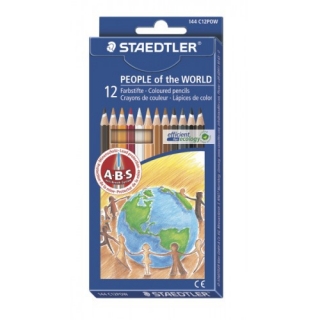 Набор цветных карандашей Noris Club 12 цветов, картон