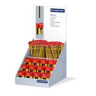 Дисплей из 144 графитовых карандаша Noris+ 12 точилок 511004, картон