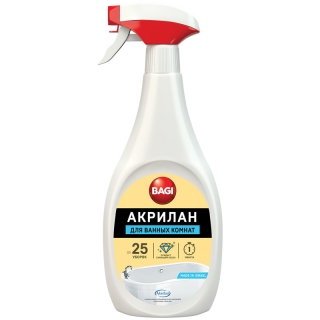 Чистящее средство для сантехники Bagi Акрилан, с курком