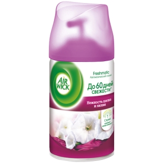 Сменный баллон для освежителя воздуха Airwick Freshmatic Нежность шелка и лилии, 250мл