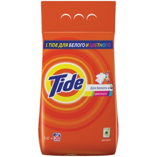 Порошок для машинной стирки Tide Color, 3кг