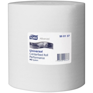 Протирочная бумага в рулонах Tork Universal(М2) ЦВ, 1 слойн., 275м/рул, белый