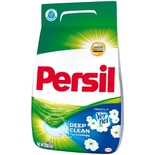Порошок для машинной стирки Persil Свежесть от Vernel, для белого белья, 3кг