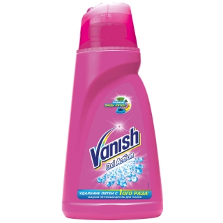 Пятновыводитель Vanish Oxi Action, жидкий, для цветных тканей, 1л