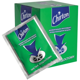 Средство для прочистки труб Чиртон, порошок, 60г