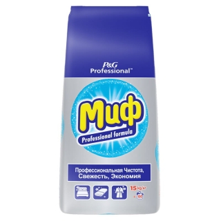 Порошок для машинной стирки Миф Эксперт, 15кг