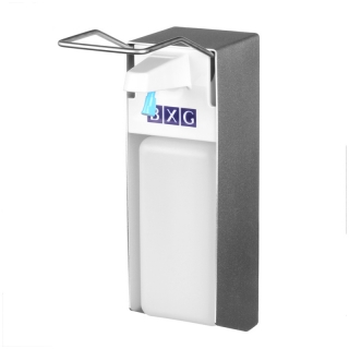 Диспенсер для жидкого мыла BXG ESD-1000, локтевой, механический, 1л