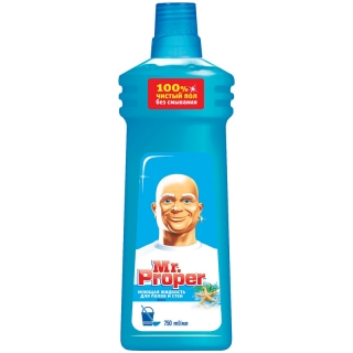 Средство для мытья полов и стен Mr.Proper Океан, 750мл