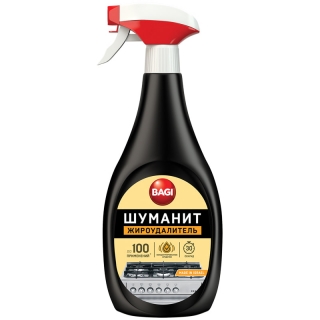 Средство чистящее Bagi Шуманит, жироудалитель, концентрир., спрей, с курком, 400мл