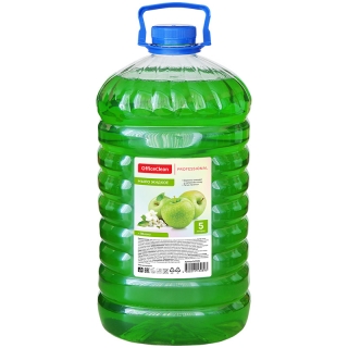 Мыло жидкое OfficeClean Professional Яблоко, ПЭТ, 5л