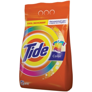 Порошок для машинной стирки Tide Color, 6кг