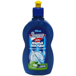 Средство для мытья посуды Золушка Яблоко, пуш-пул, 500мл