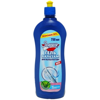 Средство для мытья посуды Золушка Алоэ-вера, пуш-пул, 750мл