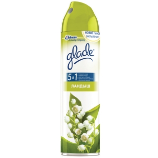 Освежитель воздуха аэрозольный Glade Ландыш, 300мл