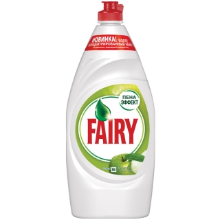 Средство для мытья посуды Fairy Зеленое яблоко, 900мл