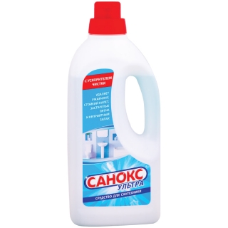 Чистящее средство для сантехники Санокс Ультра, 1,1л